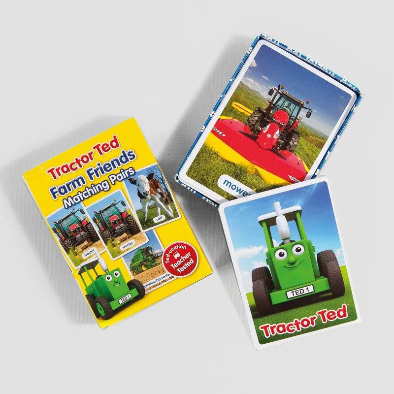 Tractor Ted Farm Pairs Card Game-1